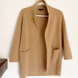 J.Crew Open-Front Sweater/Blazer, S